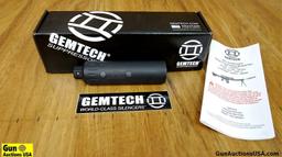 S&W GEMTECH TREK 5.56 MM NFA/Silencer. NEW in Box. Short and rugged threadmount suppressor: a 5.56mm