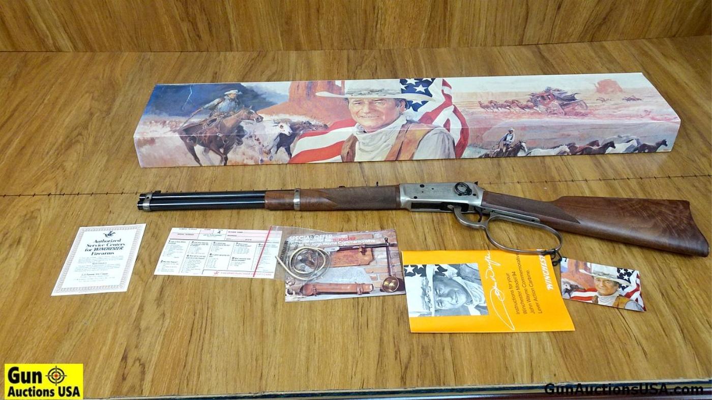Winchester 94 JOHN WAYNE COMMEMORATIVE .32-40 WIN Commemorative Rifle. NEW in Box. 18.5" Barrel. The
