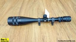 Redfield Scope. Very Good. 6-24x50 Scope with Fine Plex Reticle. Front Focus, Aluminum Turret Caps,