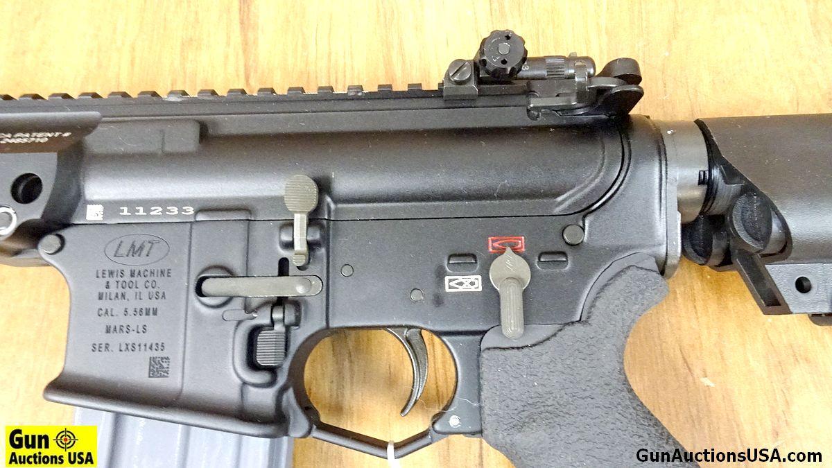 LEWIS MACHINE & TOOL CO MARS-LS 5.56 NATO APPEARS UNFIRED Rifle. Like New. 18" Barrel. Shiny Bore, T