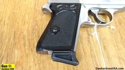 INTERARMS WALTHER PPK .380 ACP Semi Auto UNFIRED Pistol. Excellent Condition. Stainless Steel Model