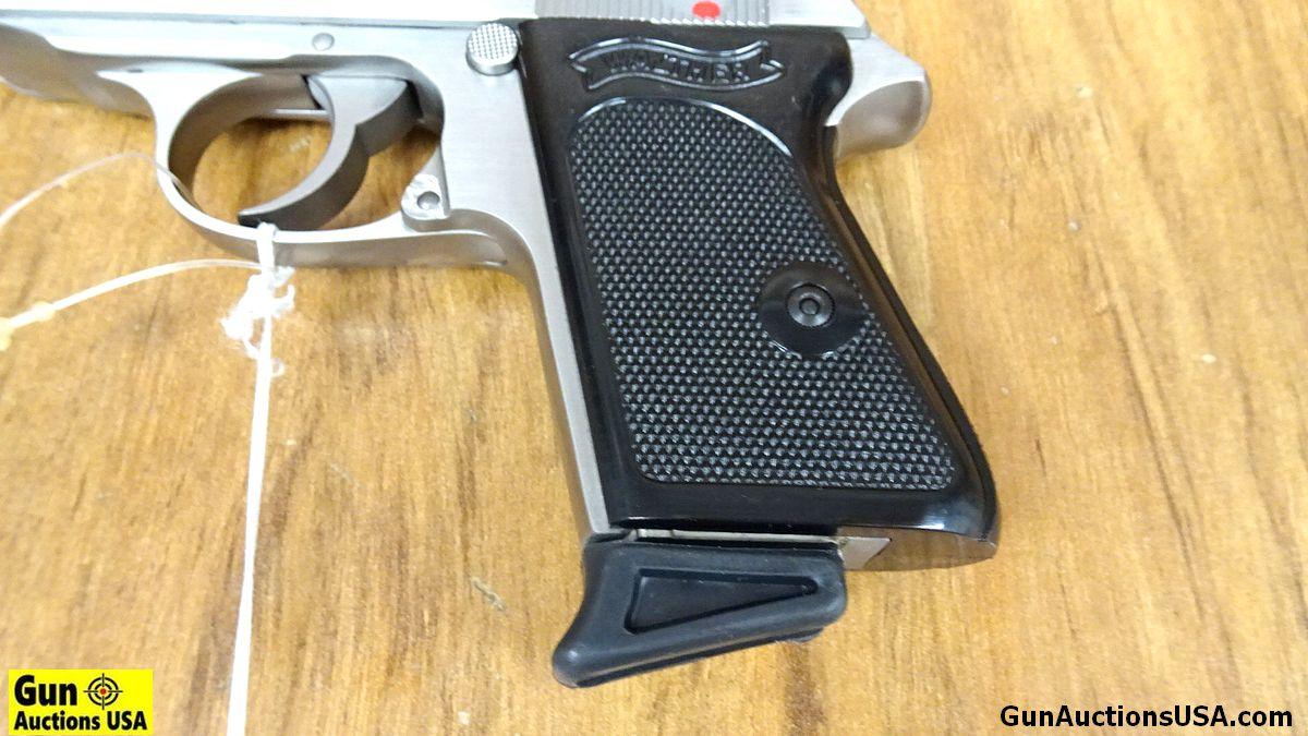 INTERARMS WALTHER PPK .380 ACP Semi Auto UNFIRED Pistol. Excellent Condition. Stainless Steel Model