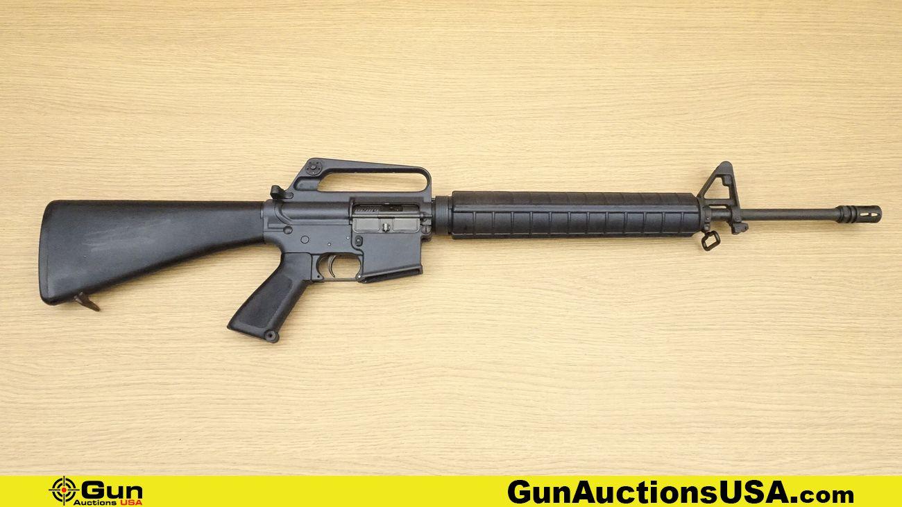 COLT FIREARMS DIVISION, COLT INDUSTRIES COLT AR-15, SP1 .223 cal. Semi Auto Rifle. Very Good. 20" Ba