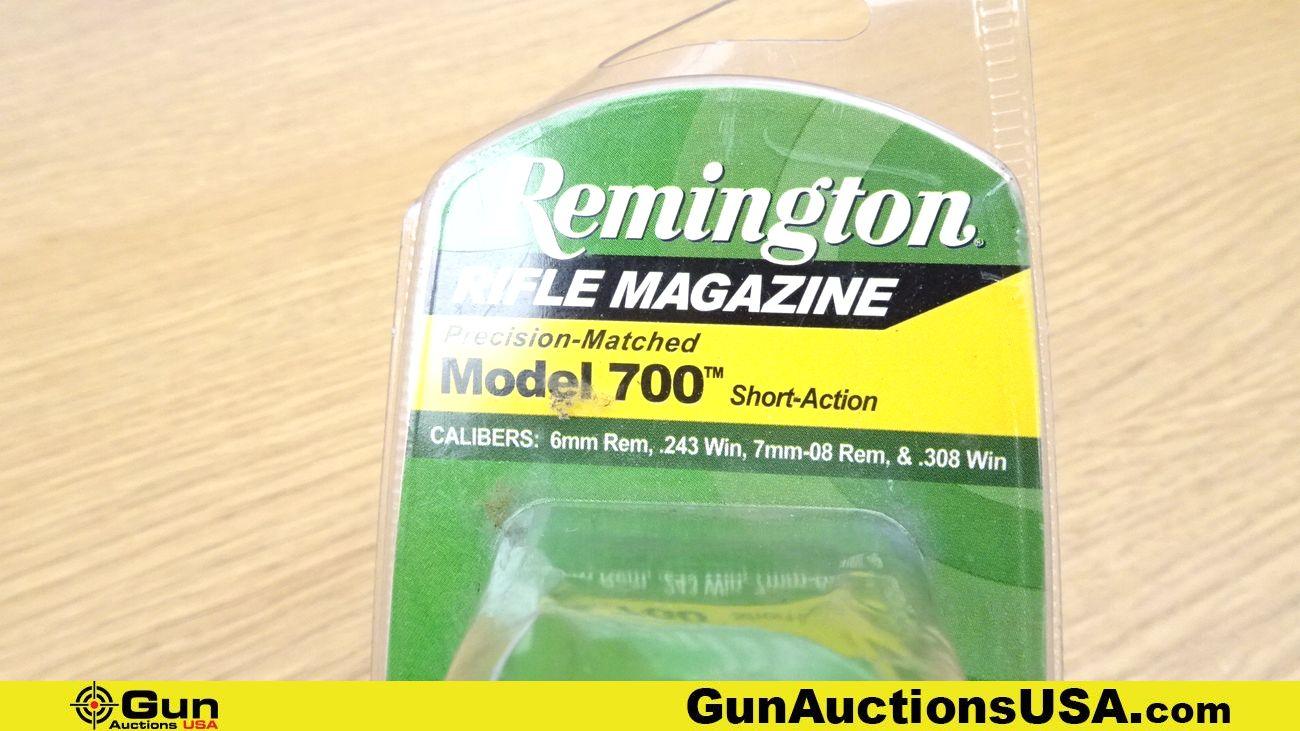 H.S. Precision, Remington, Etc. 338 WIN MAG, 308, 338 Lapua. Magazines & Gun Parts. Lot of 8; 2-Remi