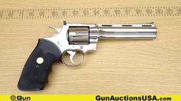 COLT PYTHON 357 .357 MAGNUM Revolver. Excellent. 6" Barrel. Shiny Bore, Tight Action Timeless beauty