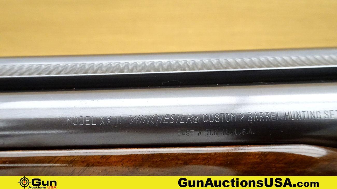 Winchester 23 20GA/28GA PIGEON GRADE CUSTOM Shotgun."ONE of 500" Excellent. 25.5" Barrel. Shiny Bore