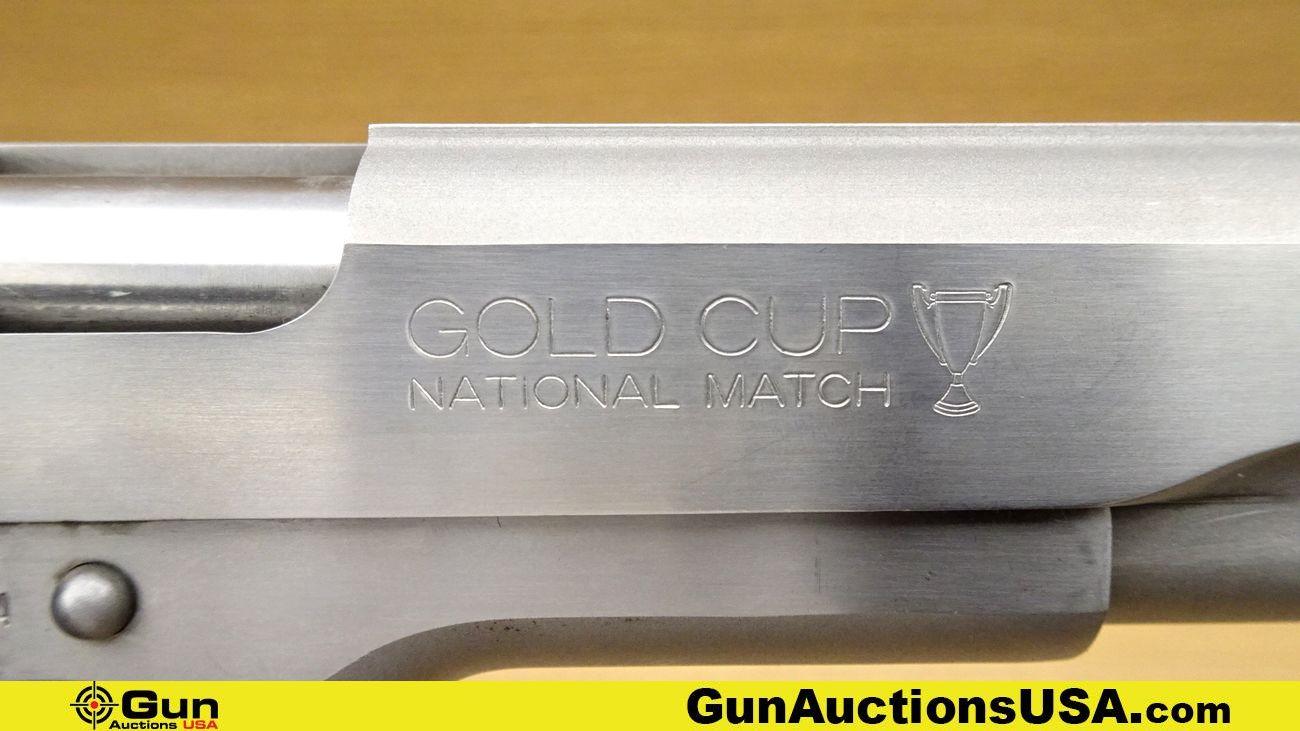 COLT Gold Cup National Match .45 AUTO GOLD CUP NATIONAL MATCH Pistol. Very Good. 5" Barrel. Shiny Bo