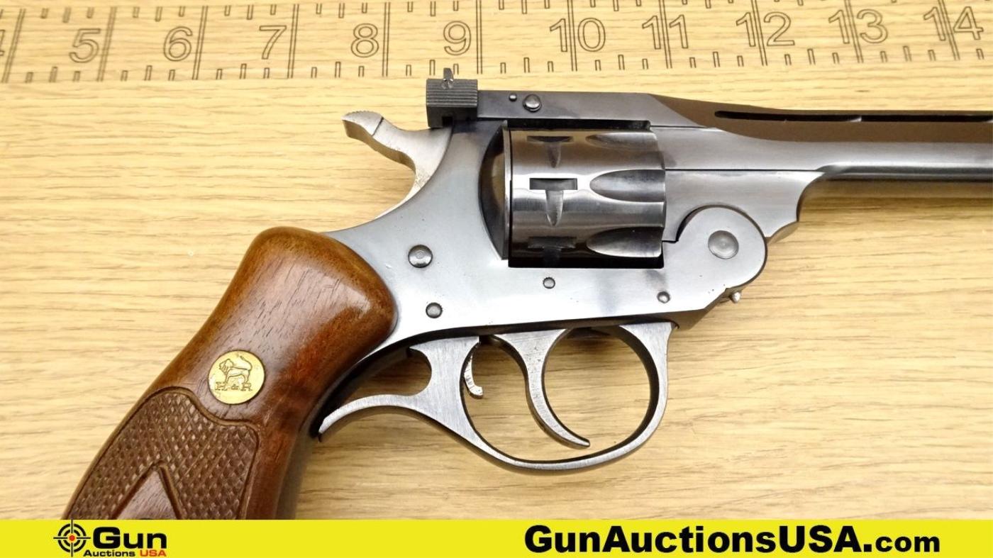 H&R INC SPORTSMAN 999 .22 CAL Revolver. Very Good. 6" Barrel. Shiny Bore, Tight Action Top Break Rev