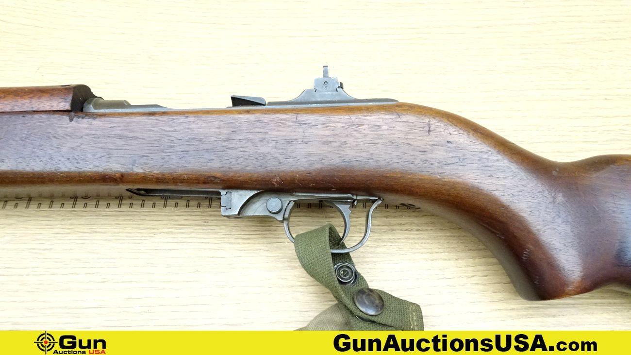 UNDERWOOD M1 CARBINE .30 CARBINE BOMB STAMPED Rifle. Good Condition. 18" Barrel. Shiny Bore, Tight A