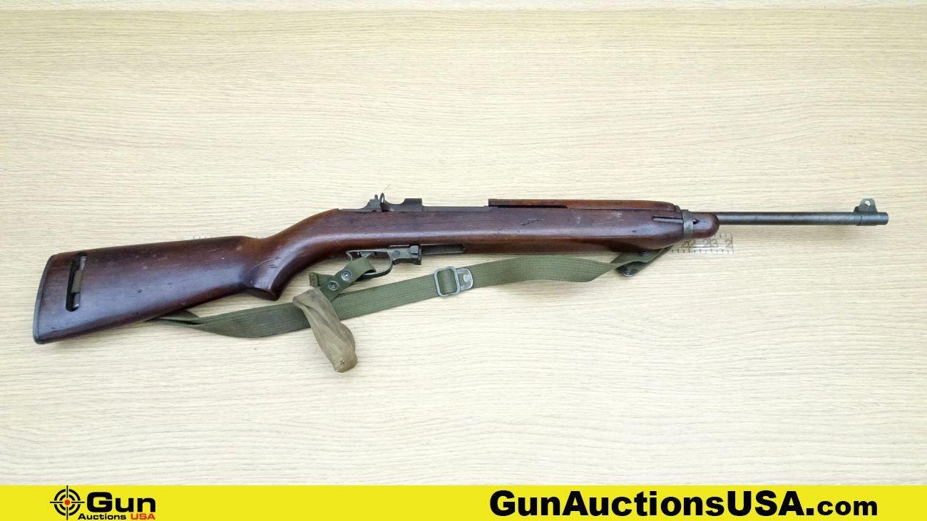 UNDERWOOD M1 CARBINE .30 CARBINE BOMB STAMPED Rifle. Good Condition. 18" Barrel. Shiny Bore, Tight A