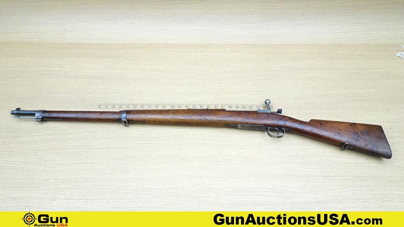 LOEWE BERLIN 1895 MAUSER CHILENO 7X57 MATCHING NUMBERS Rifle. Good Condition. 29" Barrel. Shiny Bore