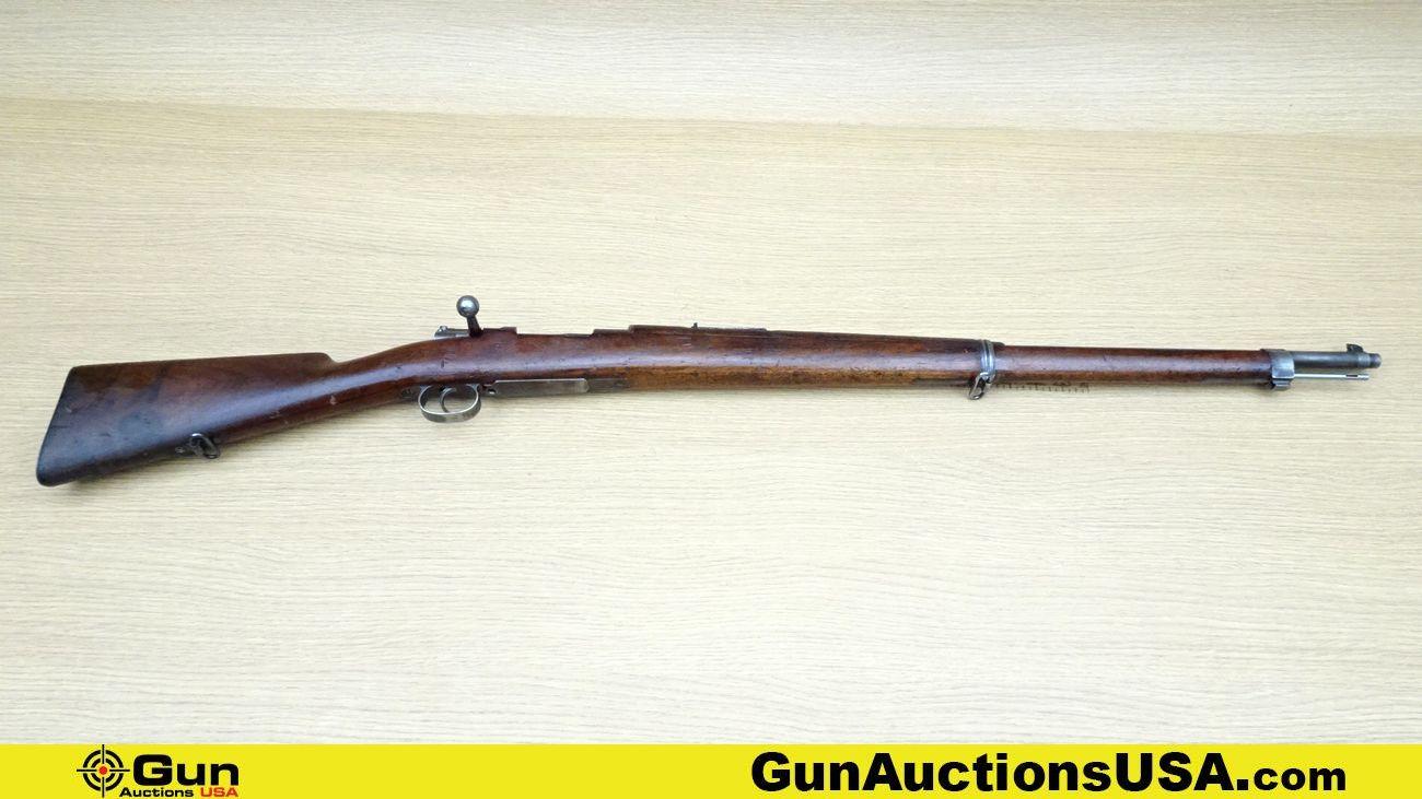 LOEWE BERLIN 1895 MAUSER CHILENO 7X57 MATCHING NUMBERS Rifle. Good Condition. 29" Barrel. Shiny Bore