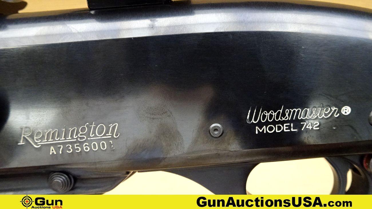 REMINGTON WOODSMASTER 742 30-06SPRG Rifle. Good Condition. 22" Barrel. Shiny Bore, Tight Action Semi