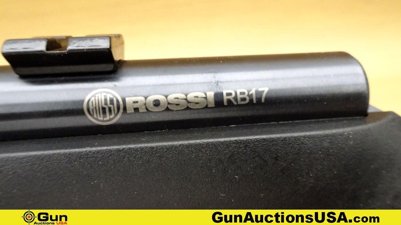 CBC ROSSI MODEL RB17 .17 HMR FREE FLOATING BARREL Rifle. Like New. 21" Barrel. Bolt Action Features