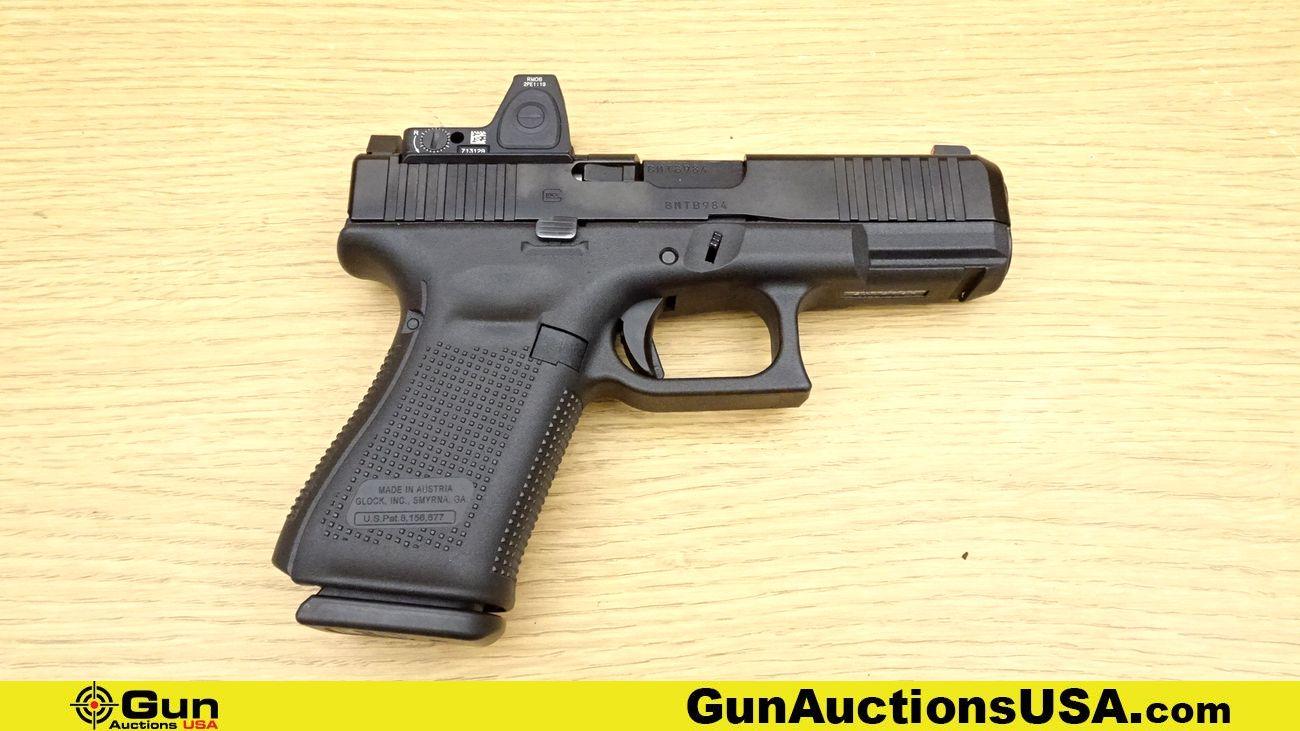 Glock 19 9X19 Pistol. Excellent. 4" Barrel. Shiny Bore, Tight Action Semi Auto Features AmeriGLO H3