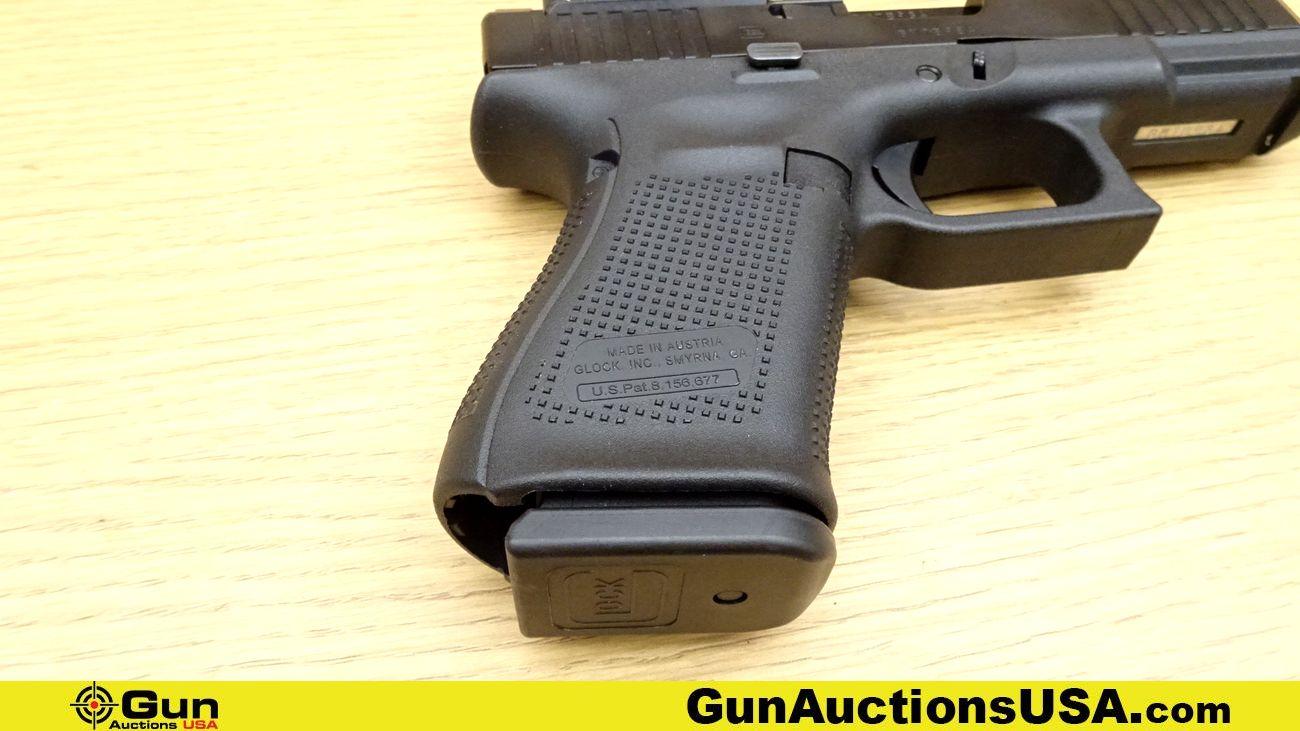 Glock 19 9X19 Pistol. Excellent. 4" Barrel. Shiny Bore, Tight Action Semi Auto Features AmeriGLO H3