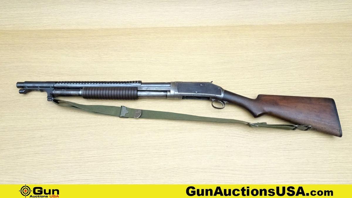 WINCHESTER REPEATING ARMS CO. M1897 12 ga. COLLECTOR'S Shotgun. Good Condition. 20" Barrel. Shiny Bo