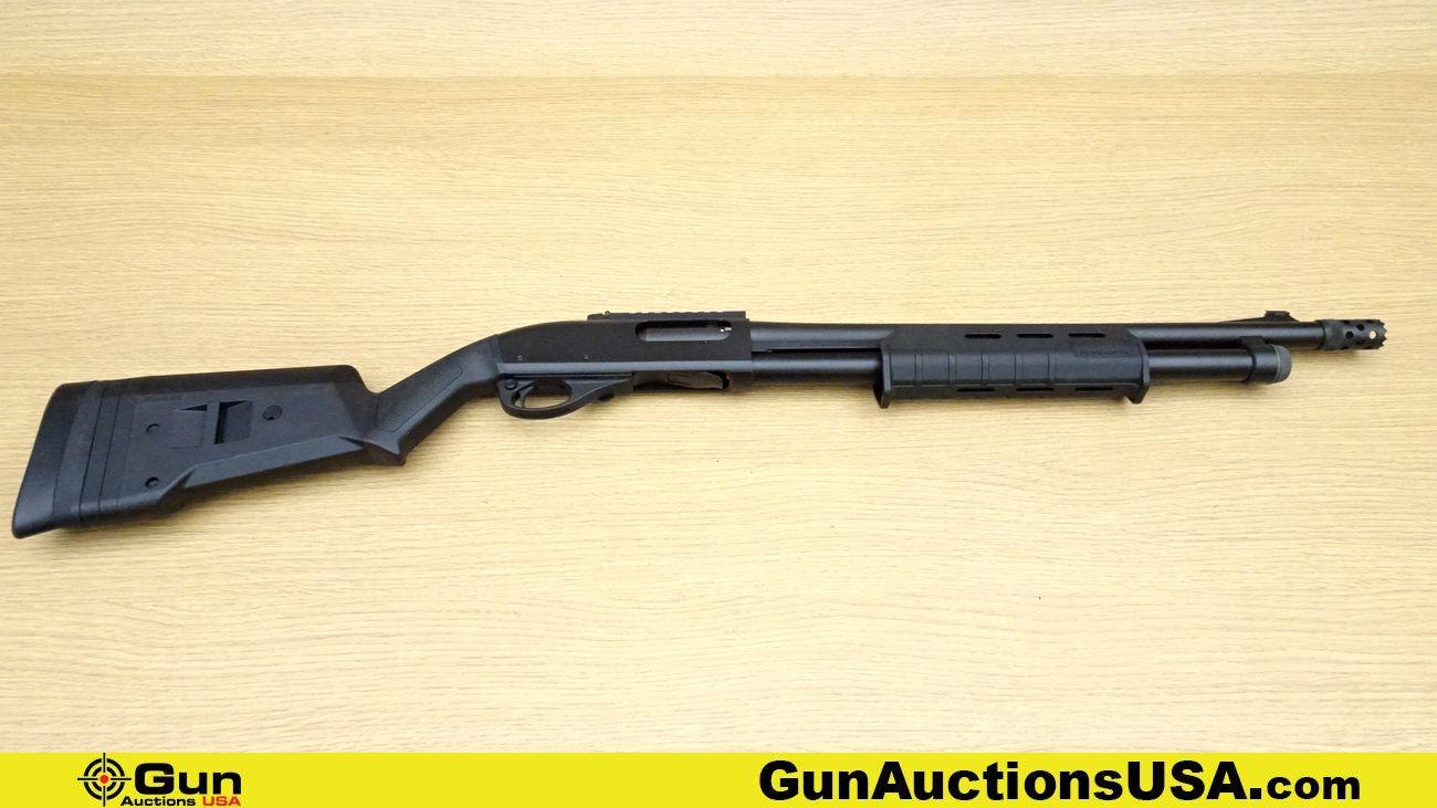 REMINGTON ARMS COMPANY 870 TACTICAL 12 ga. Shotgun. Excellent. 18.5" Barrel. Shiny Bore, Tight Actio