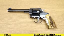 COLT OFFICERS MODEL .38 Cal. COLLECTOR'S Revolver. Good Condition. 6" Barrel. Shiny Bore, Tight Acti