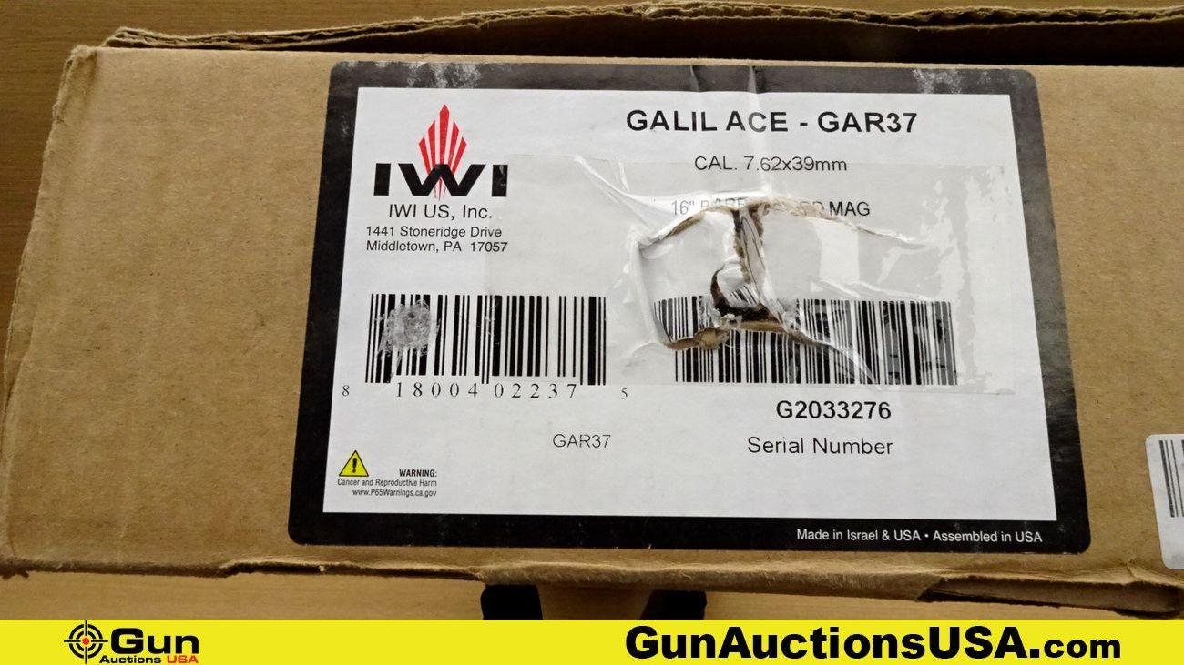 IWI-ISRAEL GALIL ACE SAR 7.62 x 39 TACTICAL Rifle. NEW in Box. 16.25" Barrel. Semi Auto A Modern, re