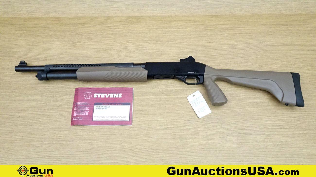 SUN CITY MACHINERY CO SAVAGE ARMS IMPORTED- STEVENS 320 12 ga. Shotgun. Excellent. 18.5" Barrel. Shi