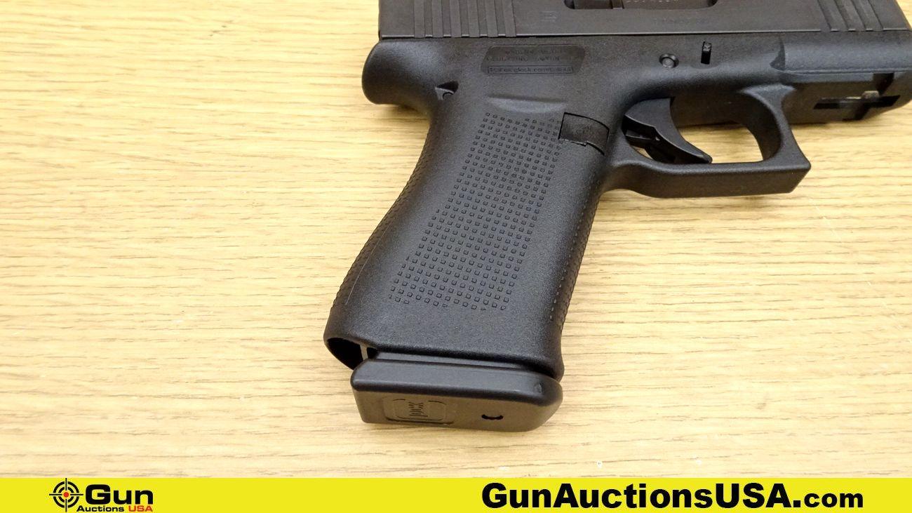 Glock 43X 9X19 Pistol. NEW in Box. 3.25" Barrel. Semi Auto A compact and reliable 9mm pistol with a