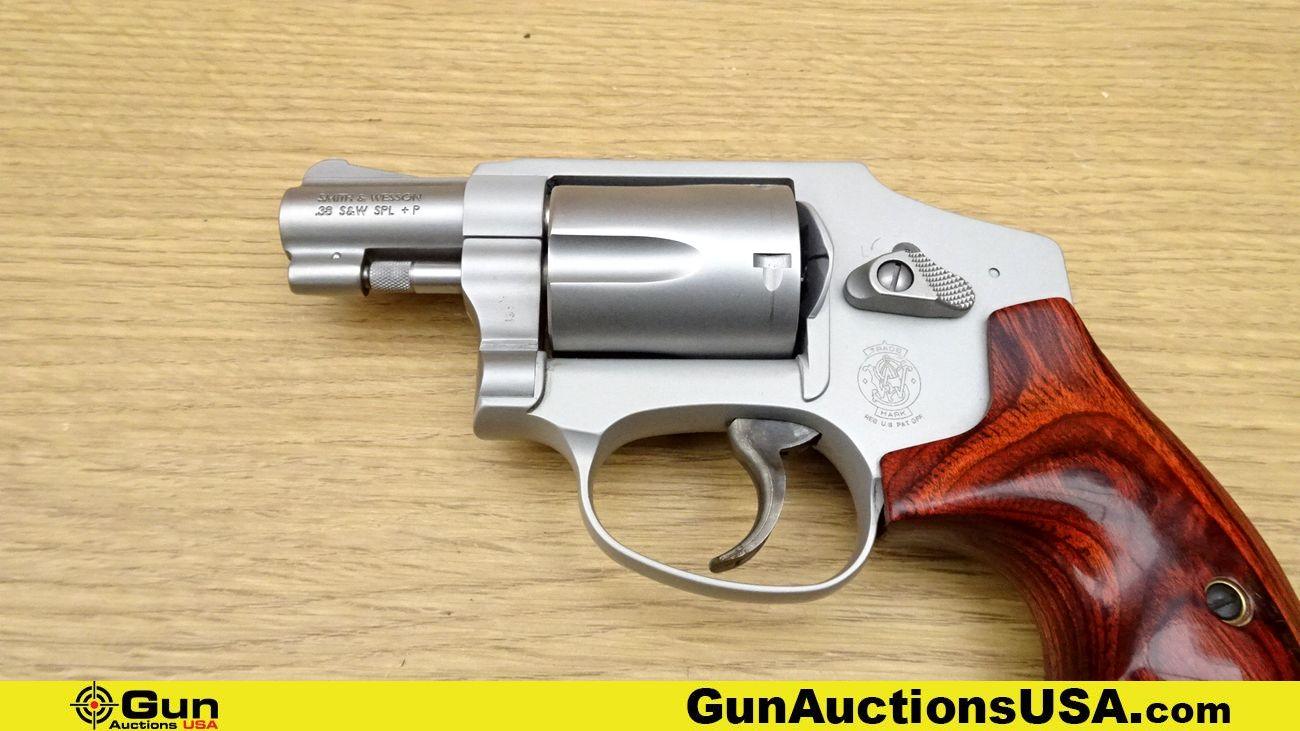 S&W 642-2 .38 S&W SPL+P Revolver. Very Good. 1 7/8" Barrel. Shiny Bore, Tight Action The 642-2 .38 S