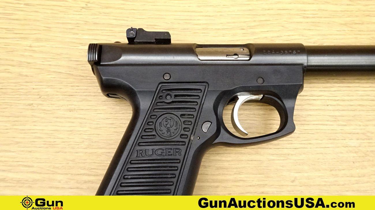 RUGER 22/45 .22 LR Pistol. Excellent. 5.5" Barrel. Shiny Bore, Tight Action Semi Auto Features a Bul