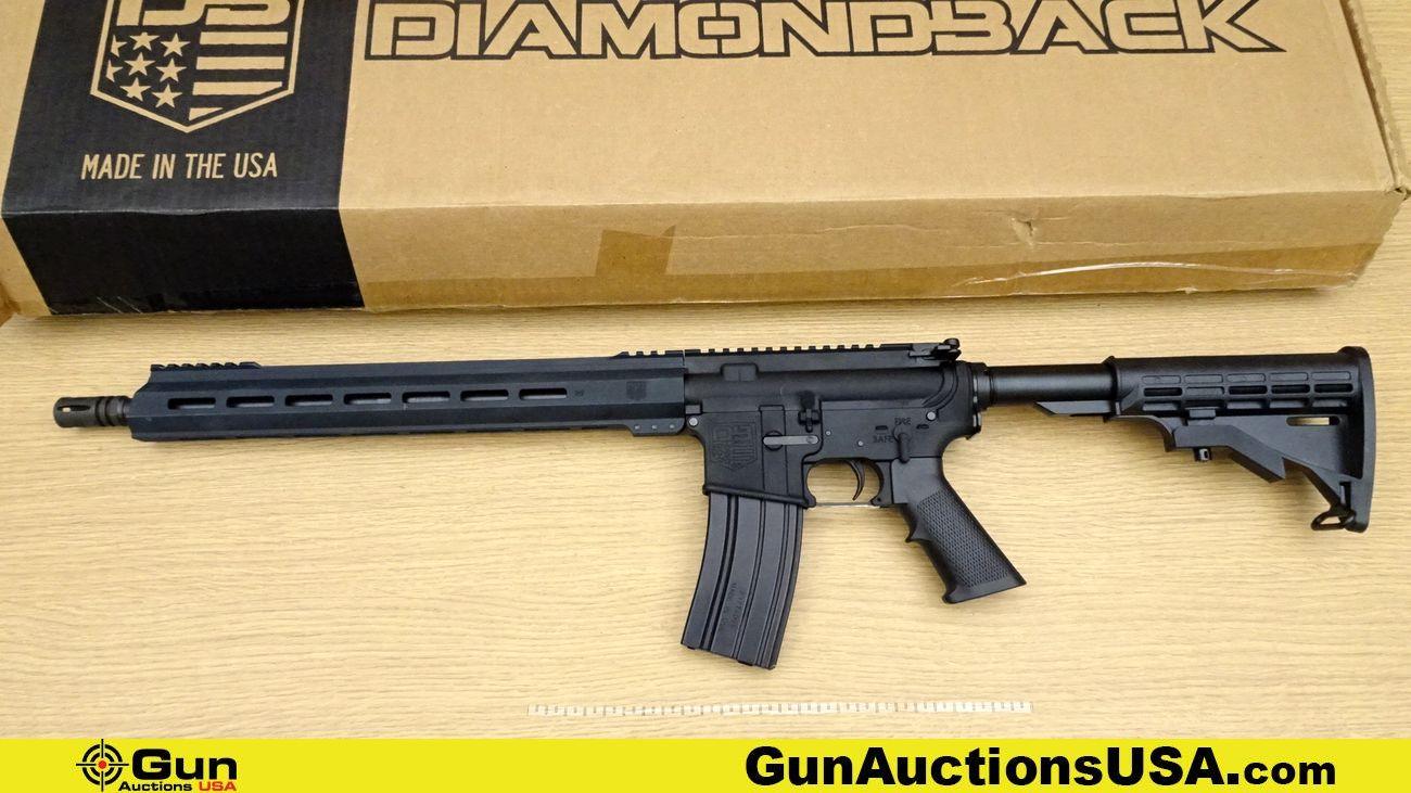 DIAMONDBACK FIREARMS DB15 5.56 NATO Rifle. Very Good. 16" Barrel. Shiny Bore, Tight Action Semi Auto