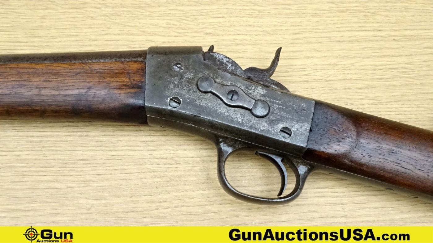 REMINGTON & SONS ROLLING BLOCK 20 ga. Shotgun. Good Condition. 34" Barrel. Shootable Bore, Tight Act