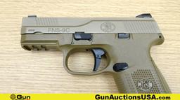 FN FNS-9C 9X19 Pistol. Excellent. 3.5" Barrel. Shiny Bore, Tight Action Semi Auto Features a Two Ton