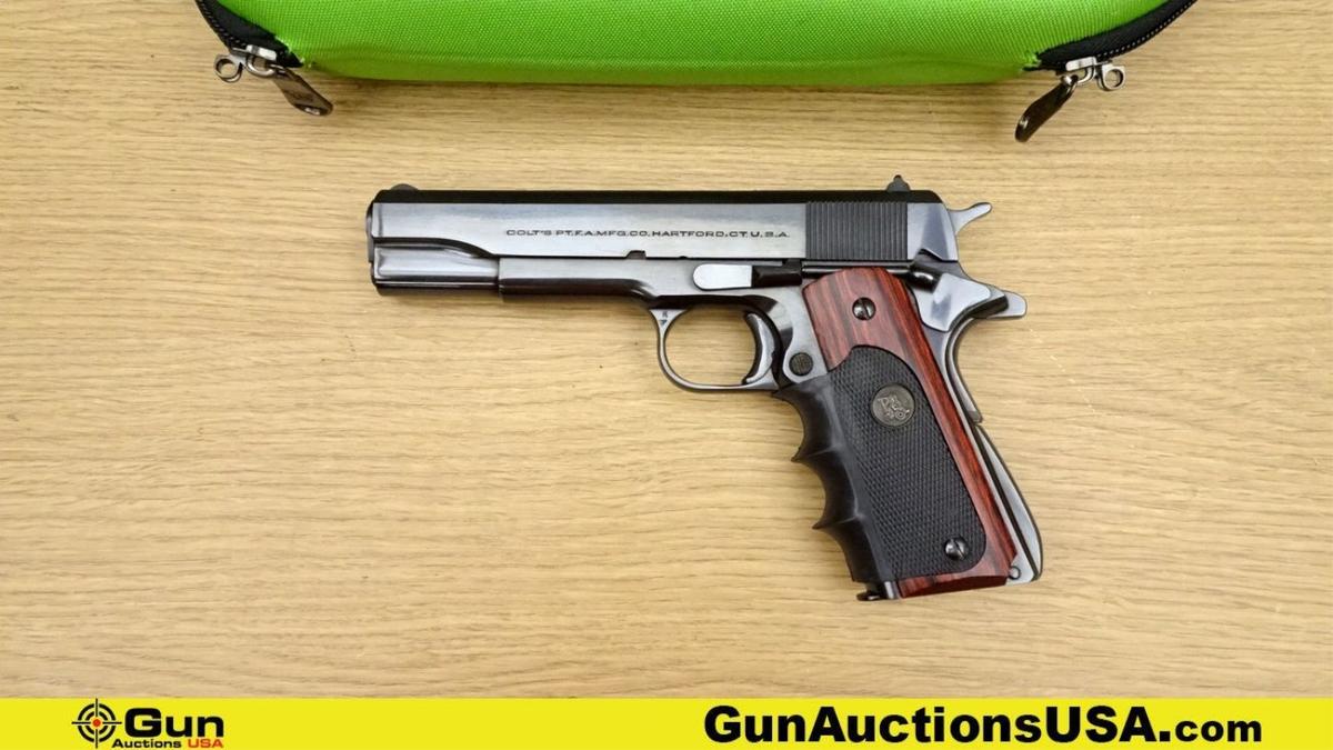 COLT 1911 GOVERNMENT .45 AUTO ICONIC Pistol. Excellent. 5" Barrel. Shiny Bore, Tight Action Semi Aut