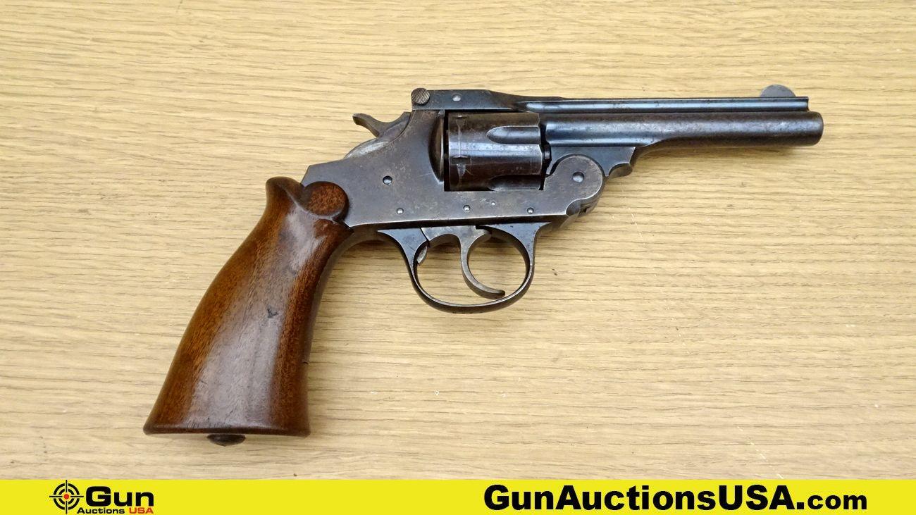 IVER JOHNSON SAFETY AUTOMATIC 3RD MODEL .32 S&W Long Revolver. Good Condition. 4" Barrel. Shiny Bore