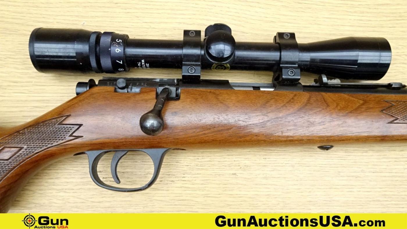 Marlin 883 .22 WMR Rifle. Very Good. 22" Barrel. Shiny Bore, Tight Action Bolt Action Features a Wal