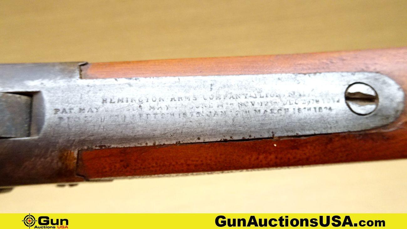 REMINGTON ARMS CO ROLLING BLOCK 7X57MM Rifle. Fair Condition. 29" Barrel. Shootable Bore, Tight Acti