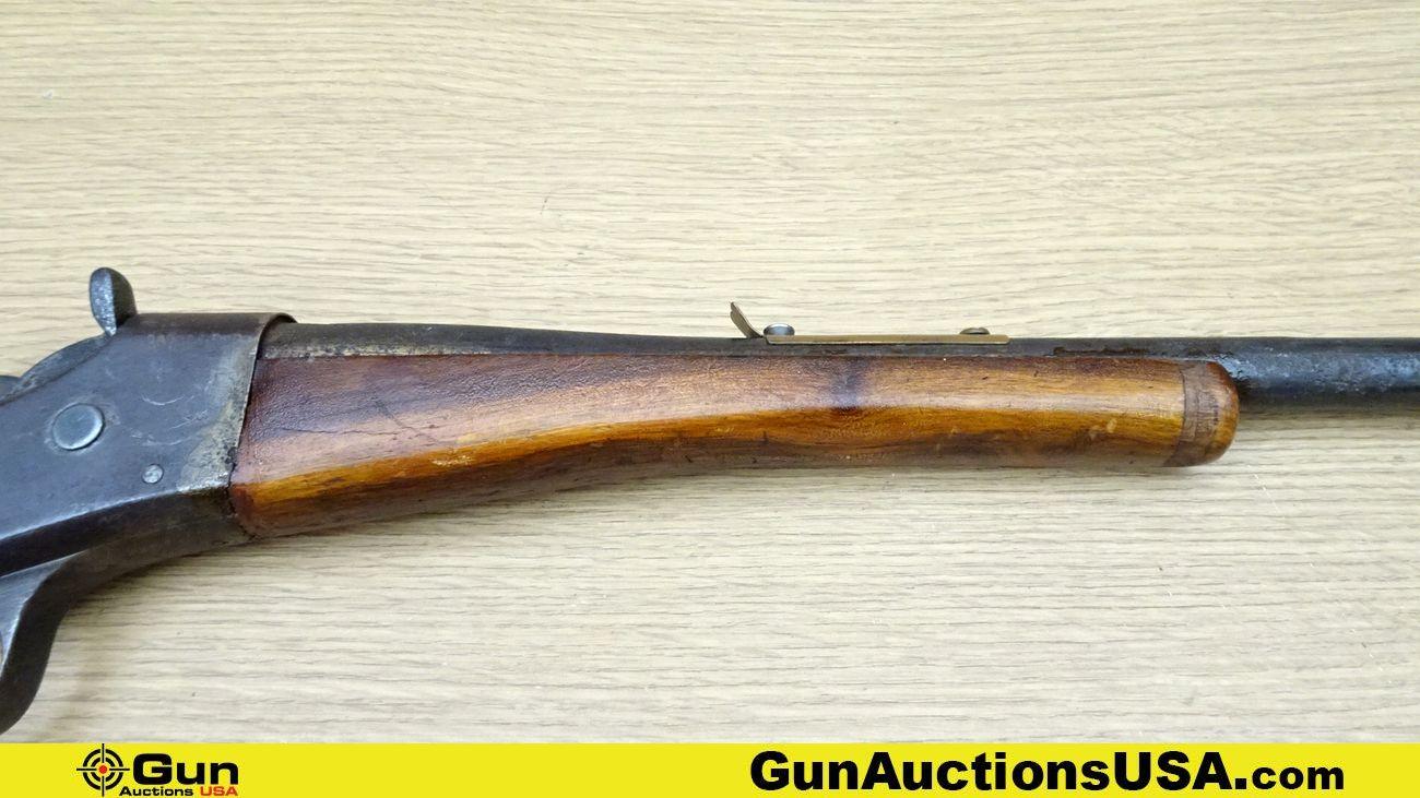 REMINGTON ARMS CO ROLLING BLOCK 7X57MM Rifle. Fair Condition. 29" Barrel. Shootable Bore, Tight Acti