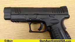 SPRINGFIELD XDM-40 .40 S&W MATCH BARREL Pistol. Excellent. 4.5" Barrel. Shiny Bore, Tight Action Sem