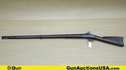 Harper's Ferry Musket .60 Caliber Percussion Rifle. Good Condition. 39.5" Barrel. "Harper's Ferry 18