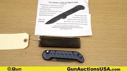 OX Enterprises BLK95 COLLECTOR'S Knife. Excellent. ORIGINAL BLK-95 COIL Spring Automatic Knife. 1995