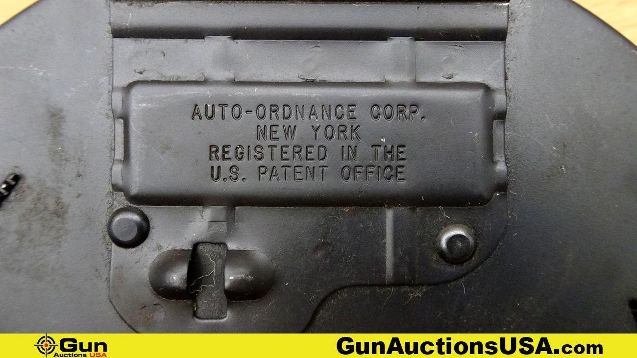 Thompson Magazine Type (L) .45 Caliber COLLECTOR'S Drum Magazine. Very Good. SMG 50 Rd Drum Magazine