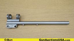 Thompson Center Arms 17 H.M.R. TARGET Barrel, Scope Mount, Etc.. Excellent. 14" Barrel. Shiny Bore /