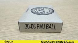 CMP 30-06 Ammo. 140 Rds Competition 30-06 M1 Garand and Springfield Rifle FMJ made by Talon Manufact