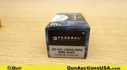 CCI, Federal, Remington, Etc. .22 LR, .22 Short, & .22 WMR. Ammo. Approx. 2189 Total Rds; 1900 Rds-