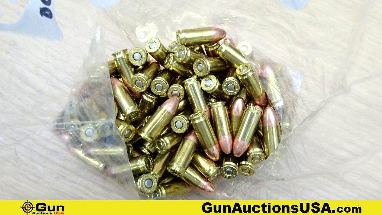 9mm Ammo. Approx. 600 Rds. Includes Medium OD Green Steel Ammo Can.. (70188)