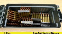 Military Surplus .308 Ammo. 240 Rds. of .308 on Stripper Clips. Includes Polymer Ammo Can. . (70404)