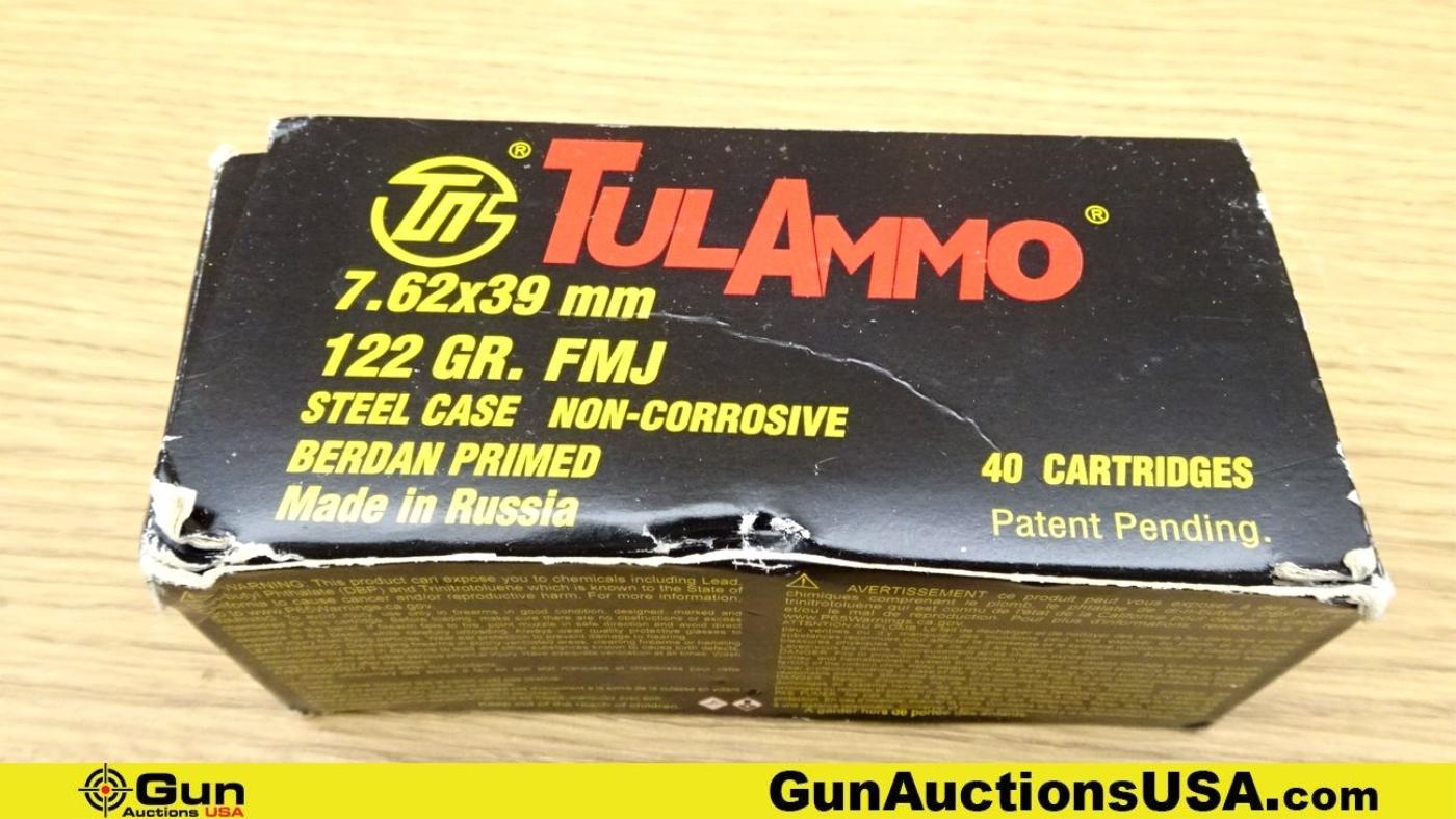 Tullammo, PMC, Etc. .30-30 WIN, 7MM MAG, 7.62x39 Ammo. 194 Rds in total ; 80-.30-30 WIN, 16 Rds of 7