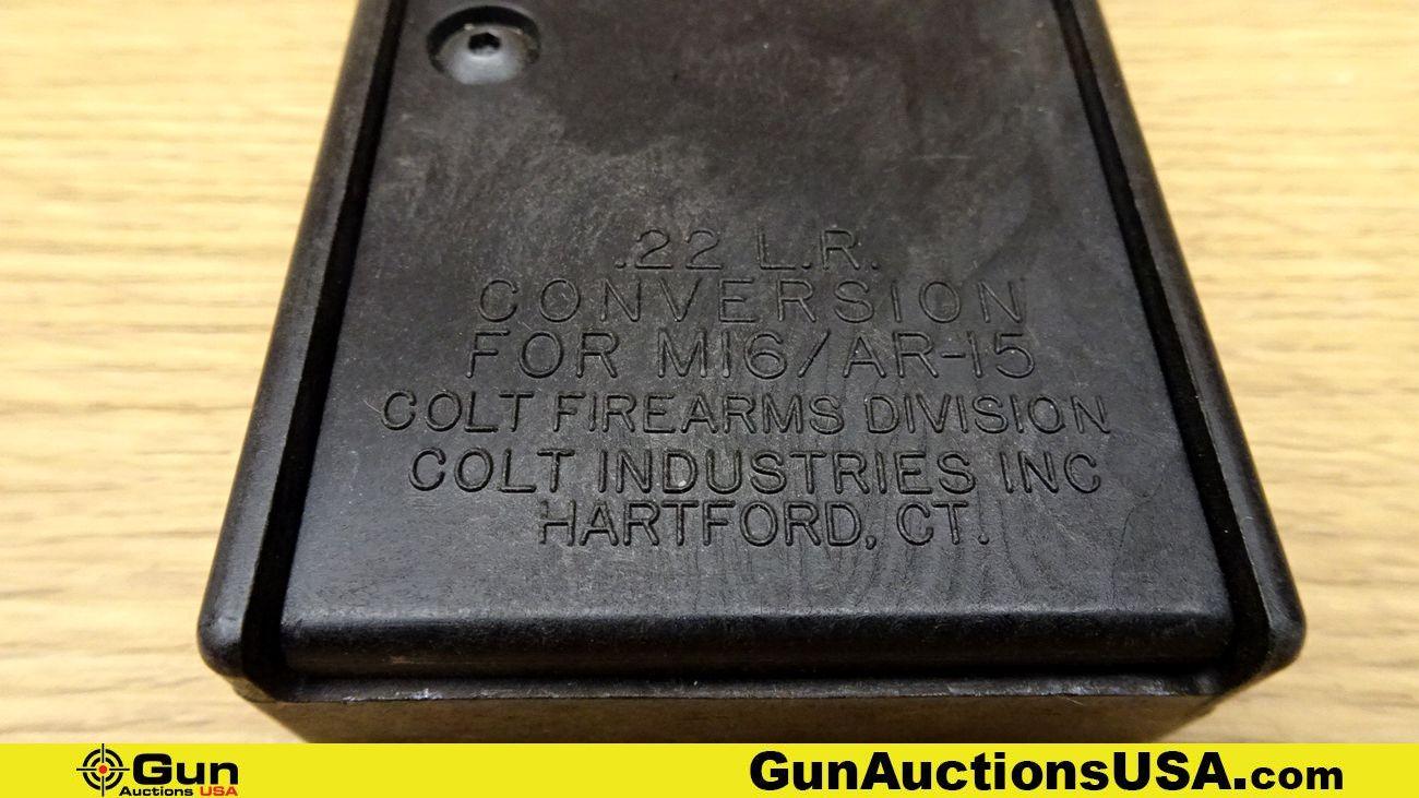 Colt .22LR Magazines . Excellent. Lot of 4; 3- 10 Rd Conversion Magazines. 1-30 Rd .22LR Conversion