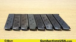 Colt, Military Surplus, Etc. 45 ACP Magazines. Lot of 16; Collectible G.I. Steel 1911 Magazines, 1-M