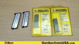 Browning, Remington, Triple K .32 ACP, 9MM Magazines. Excellent. Lot of 4; 2- Remington R51 9MM Stai