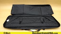 Tactical Performance Gun Case. Excellent. Black Two Rifle, Padded, Tactical Zipper Gun Case, Velcro